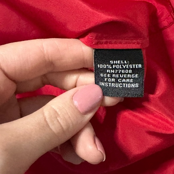 J.Peterman Flamenco Christmas Blouse Red Size 4 - Picture 7 of 7